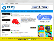 Tablet Screenshot of gorrospublicitarios.com